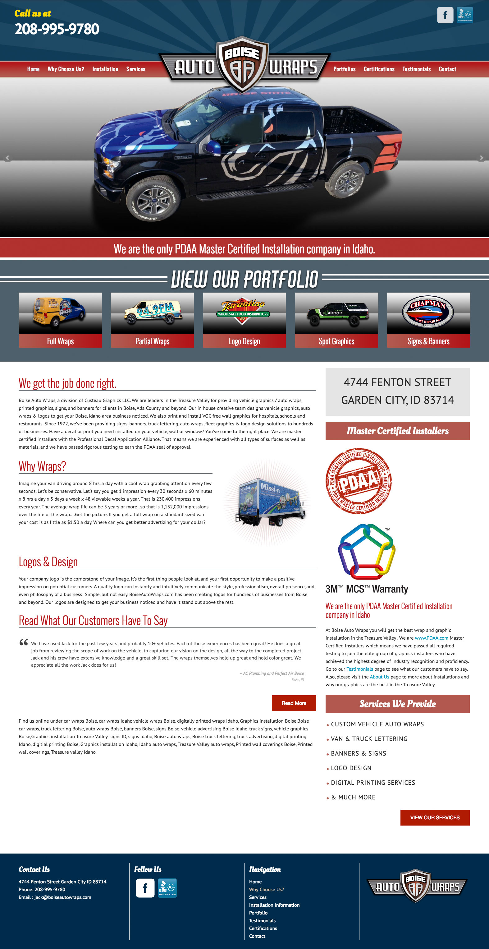 Auto Wrap Website