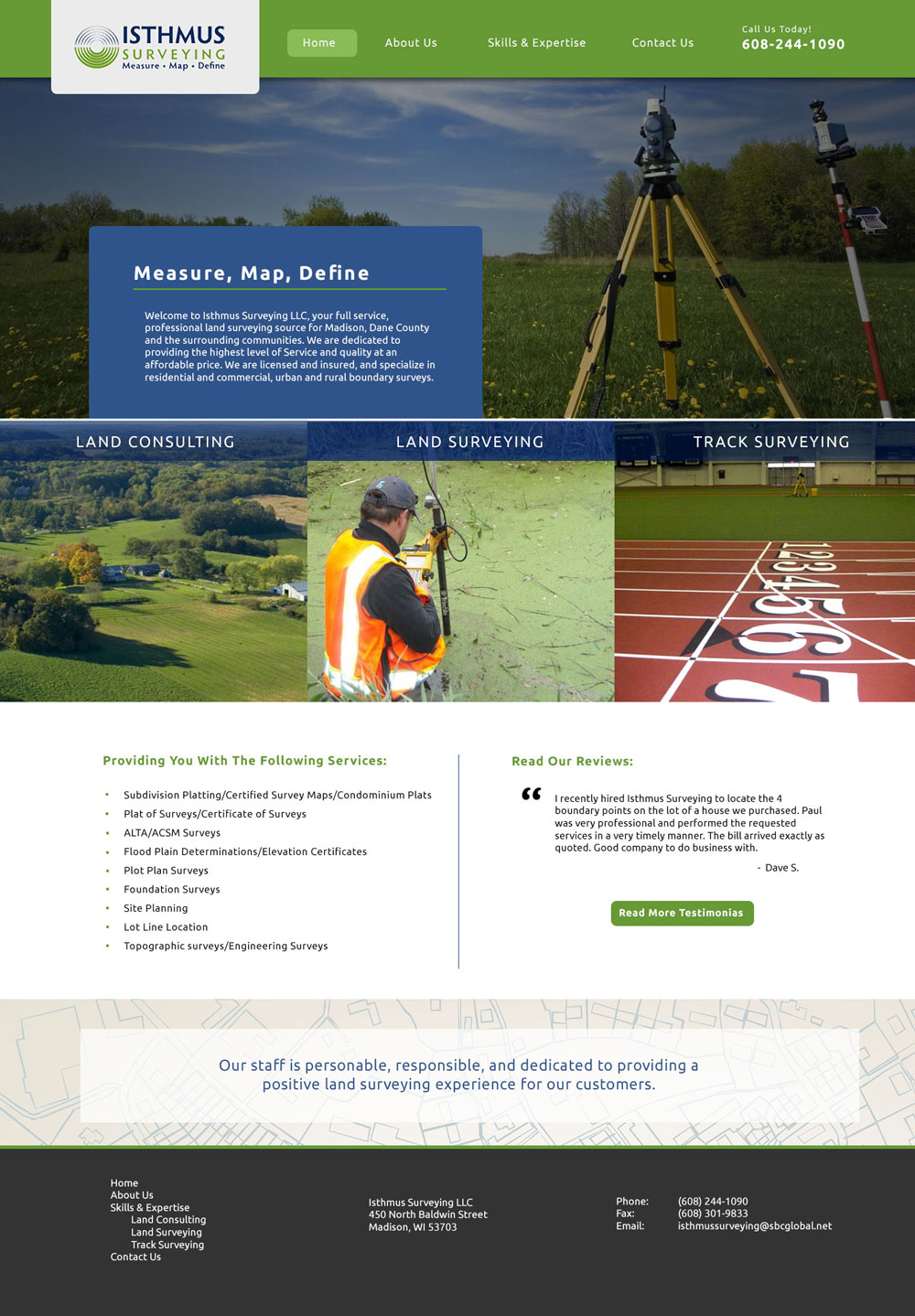 Surveying Website Design